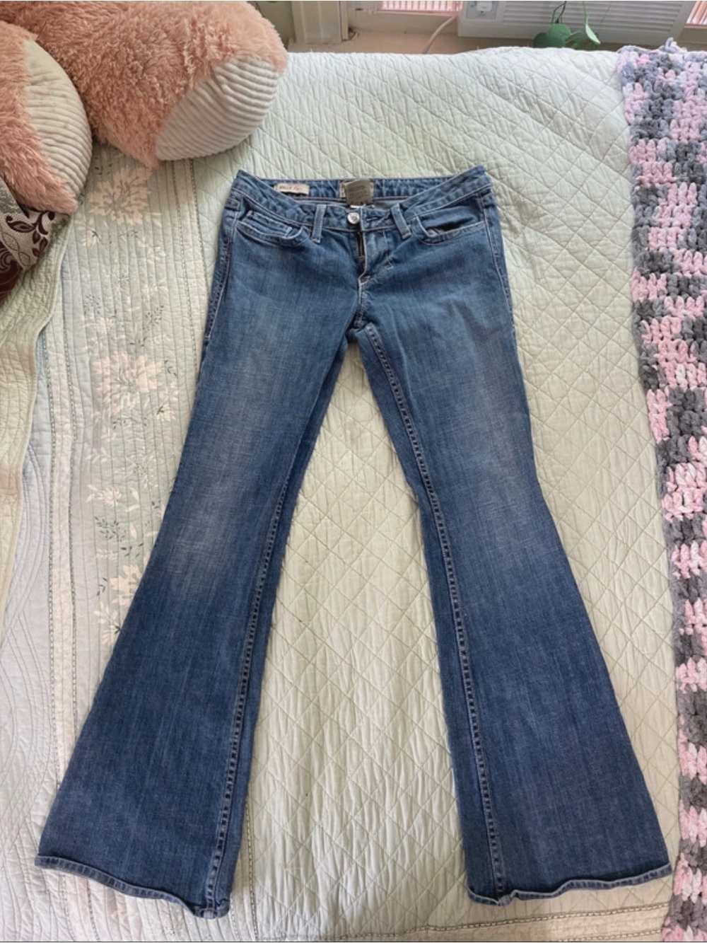 William Rast Low Rise Flare Jeans